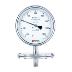 SDS Low Pressure Diaphragm Pressure Gauges
